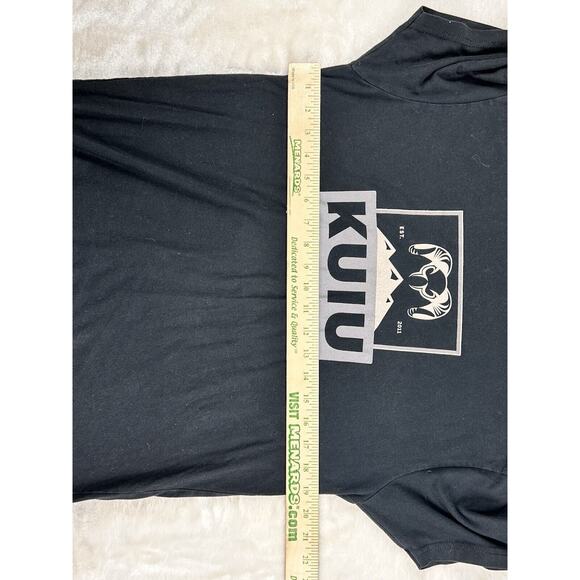 Kuiu shirt Mens Medium Black Logo Hunting Outdoor Short Sleeve Performance - Picture 5 of 8